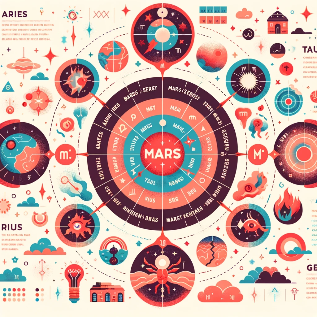 La influencia de Marte en los signos y los elementos