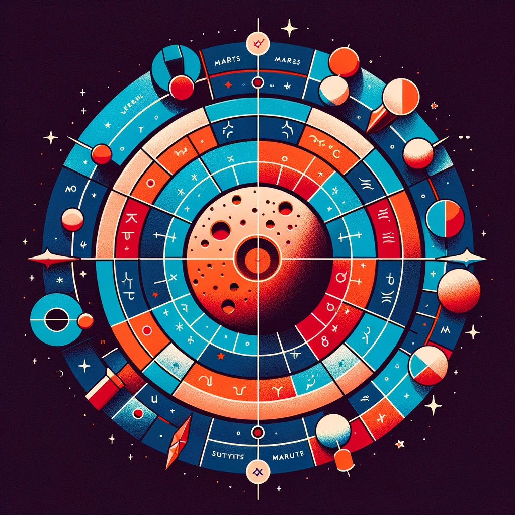 O significado de marte nas casas do mapa astral