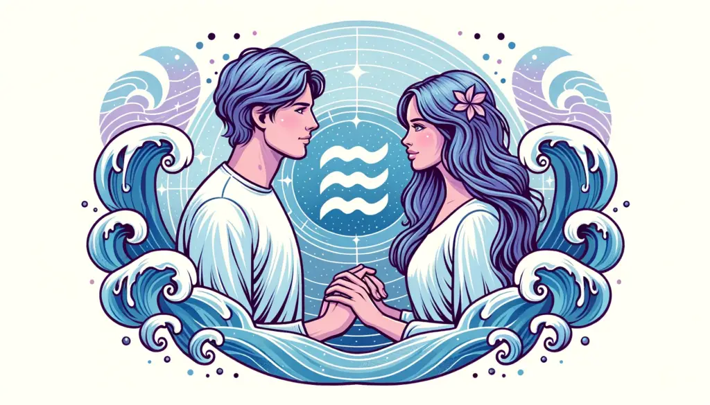 The Aquarius Man vs The Aquarius Woman